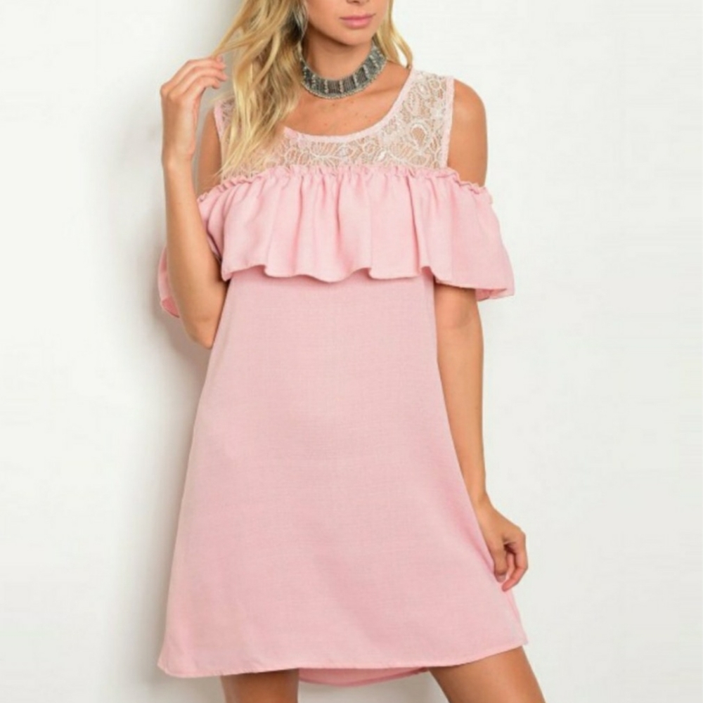 Runway Paris cold shoulder dress 💋